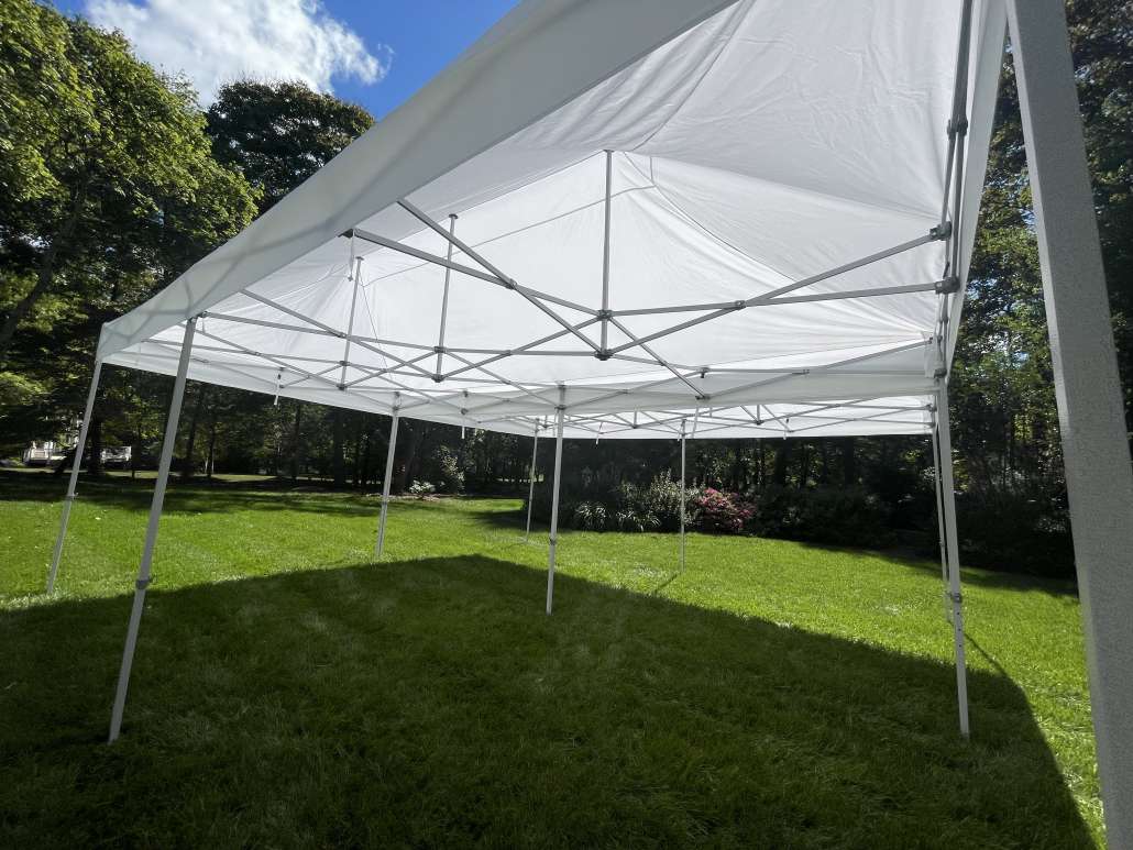 White Popup Tent 10x20 Pop Up Tents
