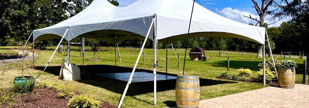 20x40 high peak tent for wedding