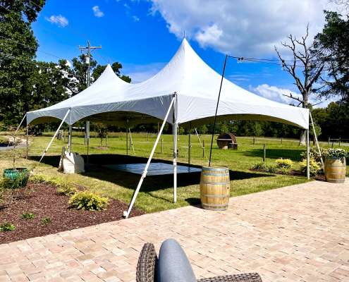 20x40 high peak tent for wedding